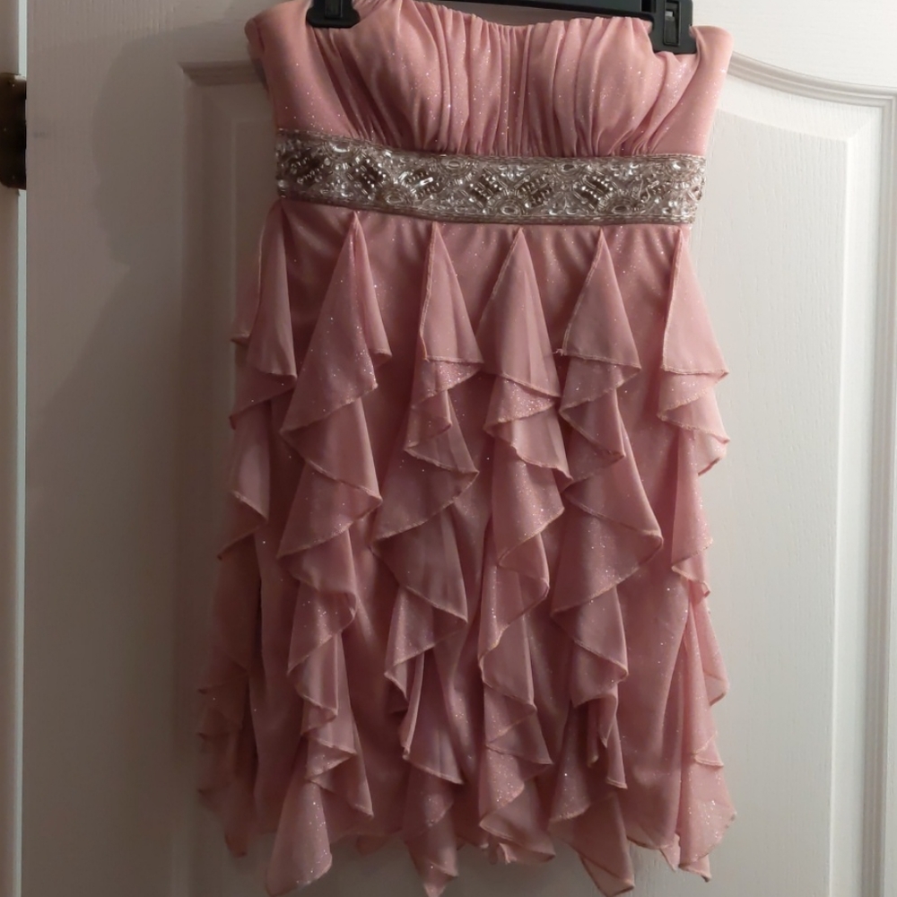 Juniors Sz M Speechless Brand Strapless Dress